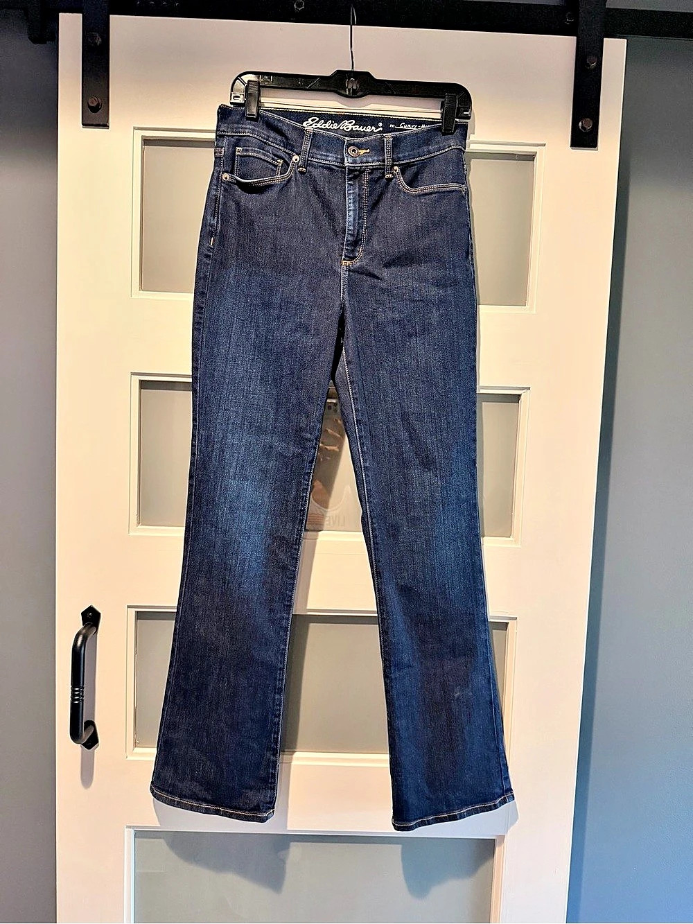 Eddie Bauer Curvy High Rise Boot Cut Women's Jeans